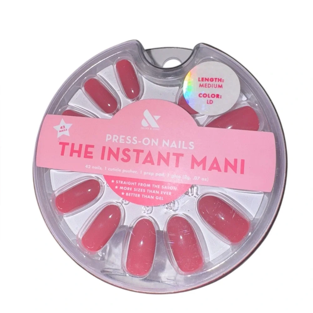 Olive & June LD Instant Mani NWT | Medium Length 💅 | Press-On Perfection